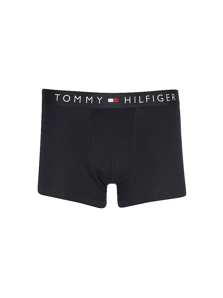 Trunk "3P TRUNK WB", Damen, Gr. XL (54), 3 Stk., desert sky, grau htr, desert sky, Jersey, Obermaterial: 95% Baumwolle, 5% Elasthan, TOMMY HILFIGER UNDERWEAR, körpernah, Unterhosen, mit Logobund 3
